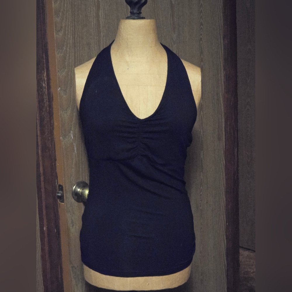 Sourpuss black halter top